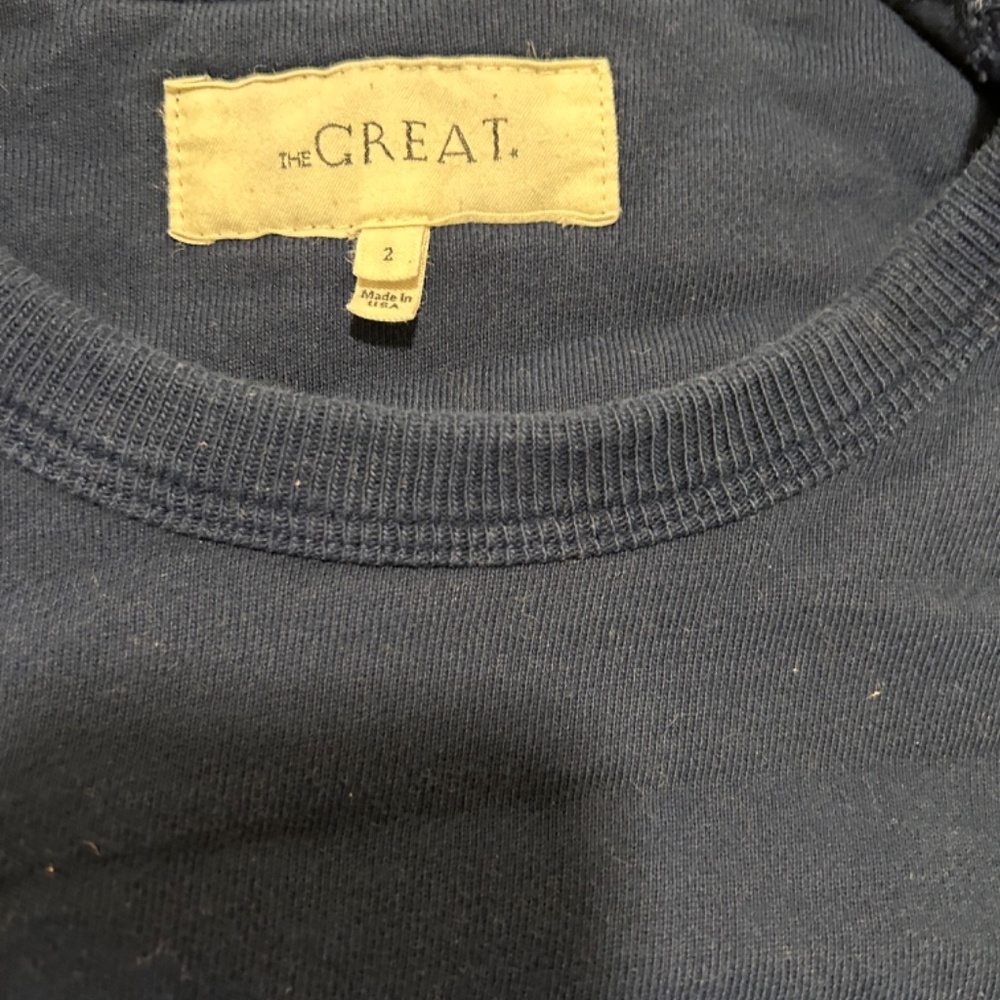 THE GREAT shrunken sweatshirt - Picture 3 of 3